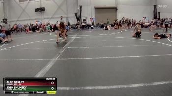 157 lbs Round 6 (8 Team) - Josh Shumsky, Strive Wrestling vs Alec Baxley, Kraken Red