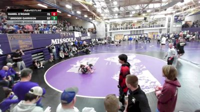 157 lbs Champ. Round 1 - Bridger Garrison, Butte vs Daniel O`Roake, Polson