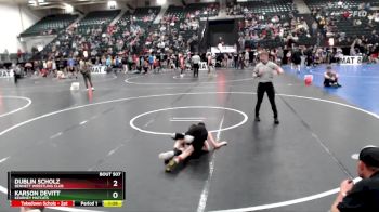 83 lbs Round 1 - Karson Devitt, Kearney Matcats vs Dublin Scholz, Bennett Wrestling Club