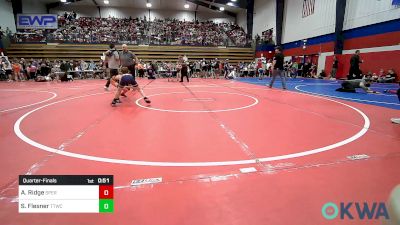 58 lbs Quarterfinal - Able Ridge, Sperry Wrestling Club vs Simon Flesner, Team Tulsa Wrestling Club