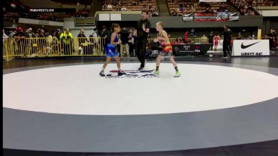 Cons. Semis - Cannon Renner, Fortuna Youth Wrestling Club vs Brody Luzano