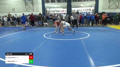 127 lbs R-64 - Andrew Gammon, Erie Prep vs Jake Bennett, Fort LeBoeuf