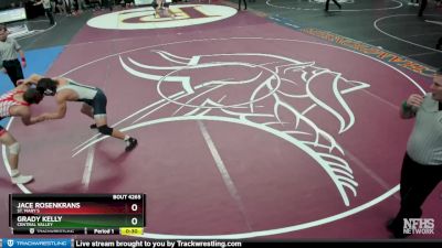 Cons. Round 2 - Jace Rosenkrans, St. Mary`s vs Grady Kelly, Central Valley