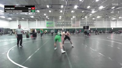157 lbs Semifinal - Ayden Dolt, Central Missouri vs Easton Worachek, UW-Parkside