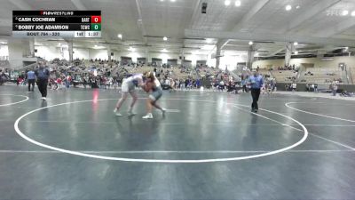 220 lbs 1st Place Match - Bobby Joe Adamson, Buccaneer Wrestling Club vs Cash Cochran, Grindhouse