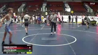 117 lbs Semis & 1st Wrestleback (8 Team) - Krystin Nelson, Mi Pitbulls Black vs Parker Stayton, MI Pitbulls Gold