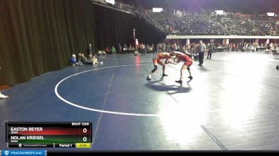 160 lbs Cons. Semi - Nolan Kriegel, Iowa vs Easton Beyer, Iowa