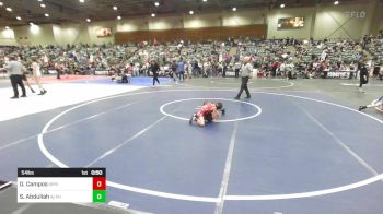 54 lbs Round Of 16 - Damian Campos, Spring Hills Wrestling vs Suliman Abdullah, Alpha Dawg