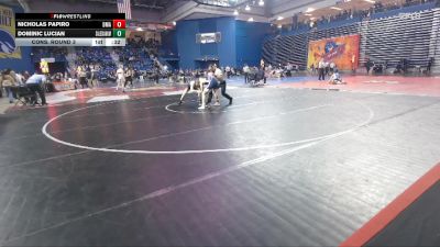 126 lbs Cons. Round 3 - Nicholas Papiro, Delaware Military Academy vs Dominic Lucian, Salesianum