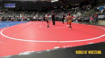 52 lbs Consi Of 4 - Sariah The Last Panda, Wichita Training Center vs Lily-Mae Ybarbo, VICI Wrestling