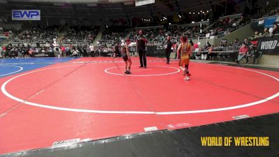 52 lbs Consi Of 4 - Sariah The Last Panda, Wichita Training Center vs Lily-Mae Ybarbo, VICI Wrestling