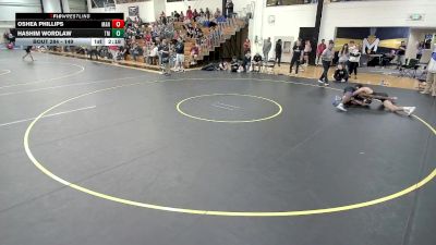 149 lbs Cons. Round 3 - Hashim Wordlaw, Thomas More vs Oshea Phillips, Manchester