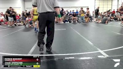 170 lbs Round 5 (6 Team) - Chase Amspacher, Mayfield Mat Academy vs Patrick Boisvert, Hammer WC