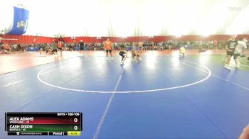 106-106 lbs Round 1 - Cash Dixon, Buffalo vs Alex Adams, Waska/BBE