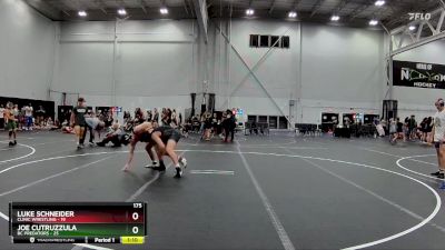 175 lbs Round 4 (8 Team) - Joe Cutruzzula, BC Predators vs Luke Schneider, Clinic Wrestling