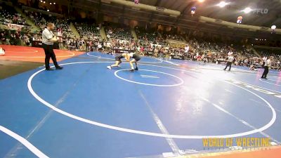 145 lbs Round Of 16 - Merrick Dombrowski, Unaffiliated vs Tyde Nelsen, Moen Wrestling Academy