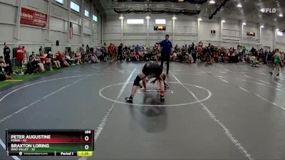 285 lbs Round 1 (4 Team) - Peter Augustine, FORGE vs Braxton Loring, Ohio Valley