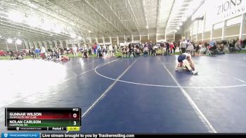 110 lbs Quarterfinal - Nolan Carlson, Champions WC vs Gunnar Wilson, Salem Elite Mat Club