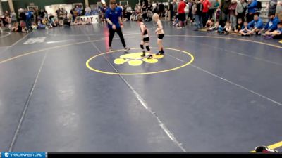 49-54 lbs Champ. Round 1 - Stetson O`Brien, Ansley-Litchfield Spartans vs Ronan Weaver, FoxFit Wrestling