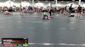 113 lbs Round 3 (4 Team) - Sam Hershey, Moser`s Mat Monsters vs Ansar KMT, Headhunters Black