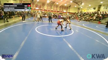 88 lbs Rr Rnd 4 - Caiden Grizzard, Wagoner Takedown Club vs Case Henson, Wagoner Takedown Club