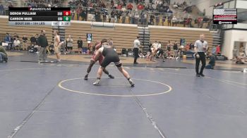 184 lbs Consi Of 16 #2 - Deron Pulliam, Southern Illinois vs Carson Mize, Ohio State