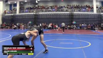 157 lbs Champ. Round 1 - Devon Luellen, Tinora vs Nicholas `nick` Werbrich, Taylor