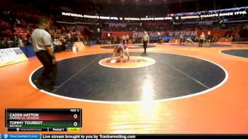 2A 113 lbs Cons. Round 1 - Tommy Tourdot, Rochelle vs Caden Hatton, Mahomet (M.-Seymour)