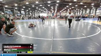 56 lbs Rd# 4- 2:00pm Friday Final Pool - Bradley Crowe, Minion Green vs Caleb Stottlemeyer, Maryland BLACK