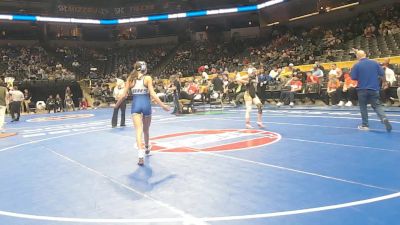 105 Class 1 lbs Cons. Round 1 - Dallys Shaffer, Adrian vs Raylee King, Brookfield