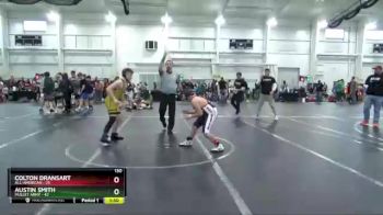 130 lbs Round 7 (8 Team) - Austin Smith, Mullet Army vs Colton Dransart, All-American