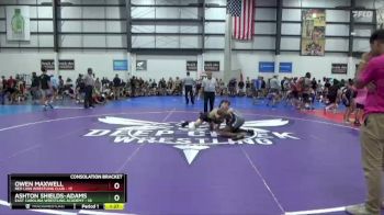 150 lbs Semis & 1st Wb (8 Team) - Owen Maxwell, RED LION WRESTLING CLUB vs Ashton Shields-Adams, EAST CAROLINA WRESTLING ACADEMY