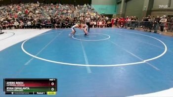 113 lbs Cons. Round 2 - Ryan Dimalanta, Rancho Bernardo vs Ayers Reich, Cathedral Catholic