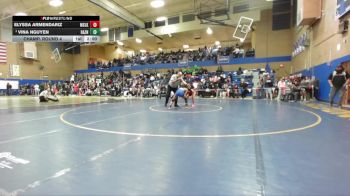 100lbs Champ. Round 4 - Vina Nguyen, Hazen (Girls) vs Elyssa Armendariz, Moses Lake (Girls)