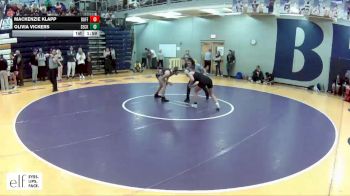 140 lbs. Champ. Round 2 - Olivia Vickers, Seckman vs Mackenzie Klapp, Buffalo
