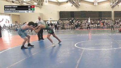 141 lbs 5th Place - Kamran Turan, Taylor Hammers - MSC vs Ryan Briggs, New England Gold - MSC