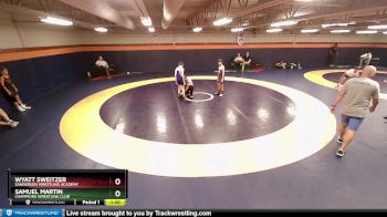 70-76 lbs Round 1 - Samuel Martin, Champions Wrestling Club vs Wyatt Sweitzer, Sanderson Wrestling Academy