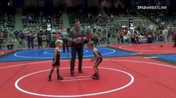 40 lbs Consi Of 8 #1 - Asher Grant, Spiro Bulldog Wrestling vs Brody Boyd, Jenks Trojan Wrestling Club