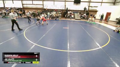 108+ Semifinal - Hudson Kelly, Wasatch Wrestling Club vs Asi Valeti, Champions Wrestling Club