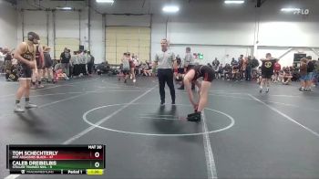 140 lbs Round 3 (4 Team) - Tom Schechterly, Mat Assassins Black vs Caleb Dreibelbis, Steller Trained Nihl