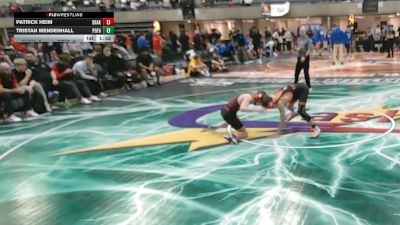 107 lbs Round 2 (4 Team) - Tristan Mendenhall, Post Falls, ID vs Patrick Heim, Shakopee, MN