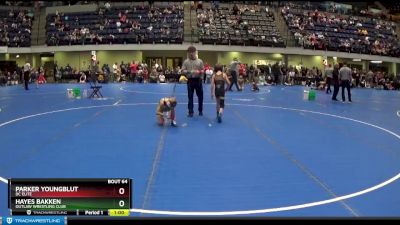 65 lbs Cons. Round 2 - Hayes Bakken, Outlaw Wrestling Club vs Parker Youngblut, DC Elite