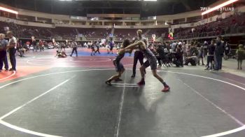 130 lbs 5th Place - Nathaniel Angle, Colts Wrestling Club - SV vs Dominic Woisin, La Cueva JR Wrestling- WH-6