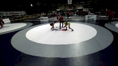 112 lbs Cons. Quarters - ARIANA ARIAS, Wright Wrestling Academy vs Julia Aboytes, Grappling Grounds Wrestling