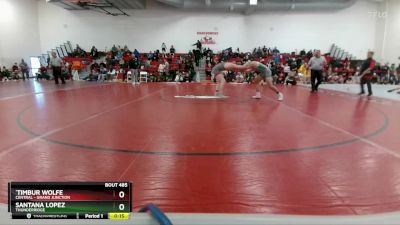 157 lbs Cons. Round 3 - Santana Lopez, Thunderridge vs `Timbur Wolfe, Central - Grand Junction