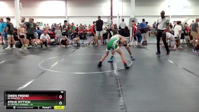 76 lbs Round 1 (6 Team) - Steve Mytych, U2 Upstate Uprising vs Owen Friend, 84 Athletes