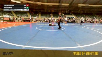 67 lbs Consi Of 8 #1 - Crew Mohler, Sebolt Wrestling Academy vs Josiah Tino, Florida Scorpions