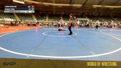67 lbs Consi Of 8 #1 - Crew Mohler, Sebolt Wrestling Academy vs Josiah Tino, Florida Scorpions