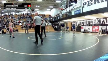 106 lbs 3rd Place Match - Caden Havens, Hudson vs Antonio Elward, Canton McKinley
