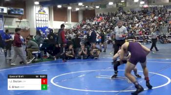 120 lbs Consolation - Jesse Gaytan, Lemoore vs Cade Braun, Centennial Corona